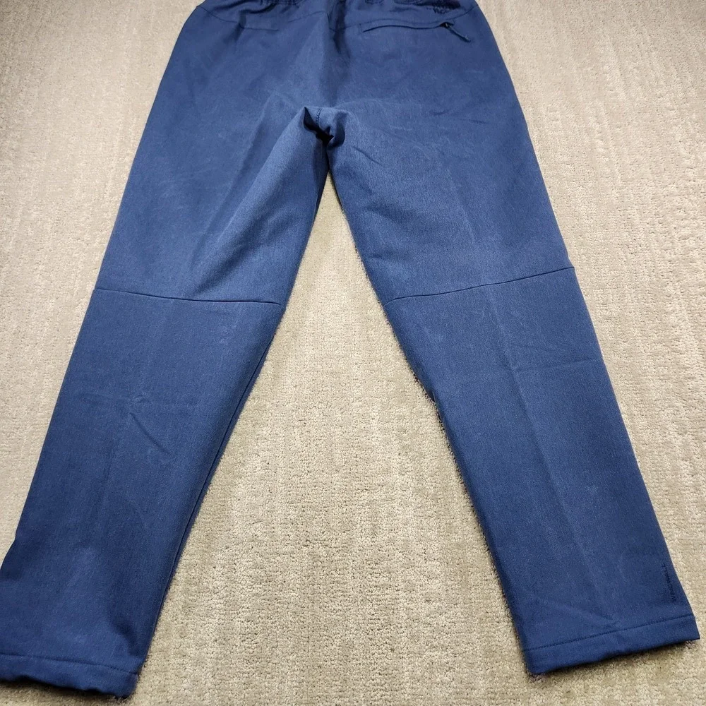 The North Face Camden Softshell Pants Men Small Windwall Fleece Lined DWR Belted